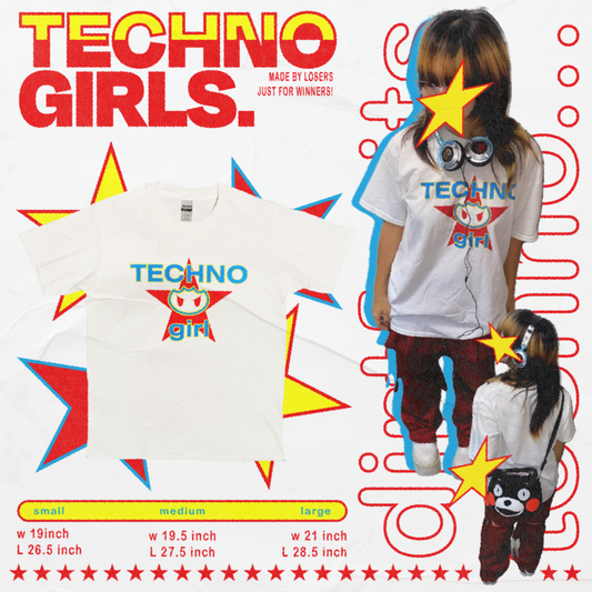 Techno Girl tee